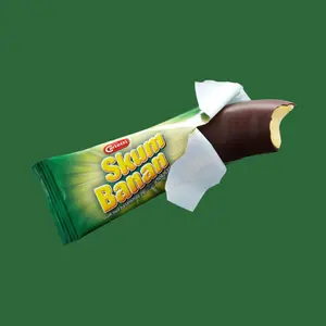 Chocolate-Coated Foam Banana Bar