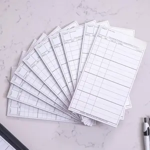 Order pads (10 pack) for Servers/Waitresses -- Designed to keep Waitstaff Professionals Organized- Guest checks Order pads fits in waiter book