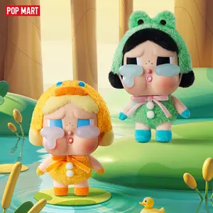 POP MART CRYBABY Crying Again Series-Vinyl Face Plush Blind box, Collectible Toys