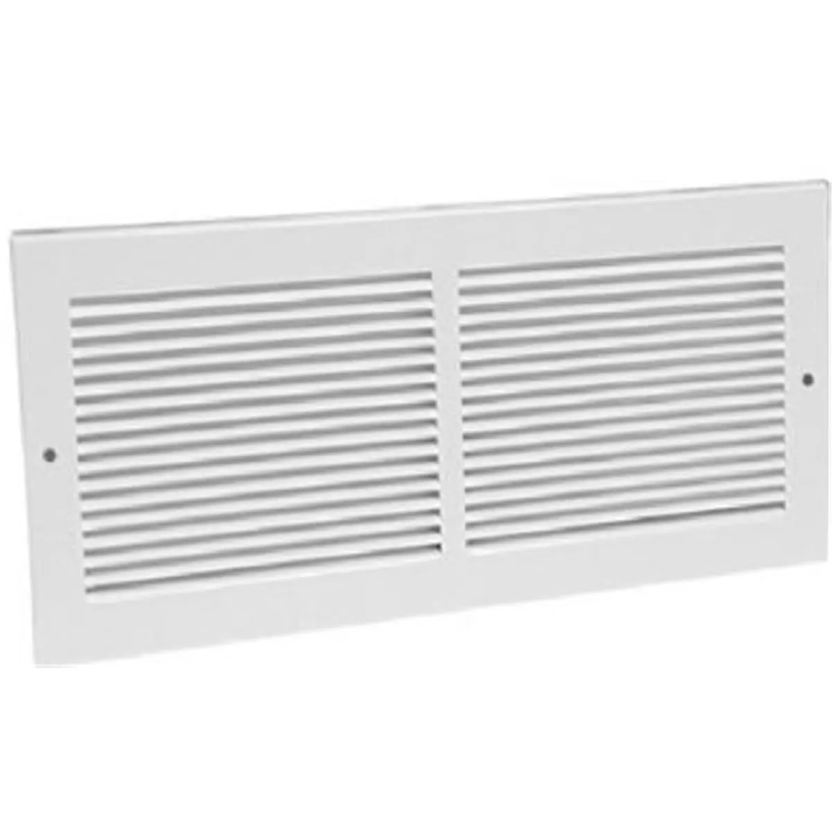 American Metal Products 372W12X12 White Steel Return Air Grille - 12x12 in, 0.5 in fin spacing, 1.01 x 1.01 x 1.95 in dimensions, 1.95 lbs weight, includes screws