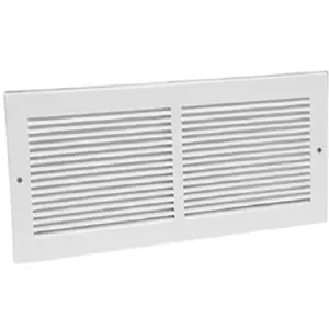 American Metal Products 372W12X12 White Return Air Grille- 12 x 12 in