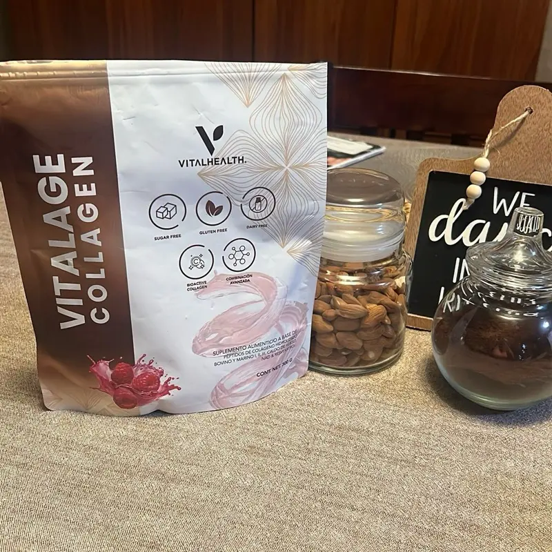 Vitalage Collagen by VitalHealth - Sugar Free & Gluten Free Supplement - Product Image Included