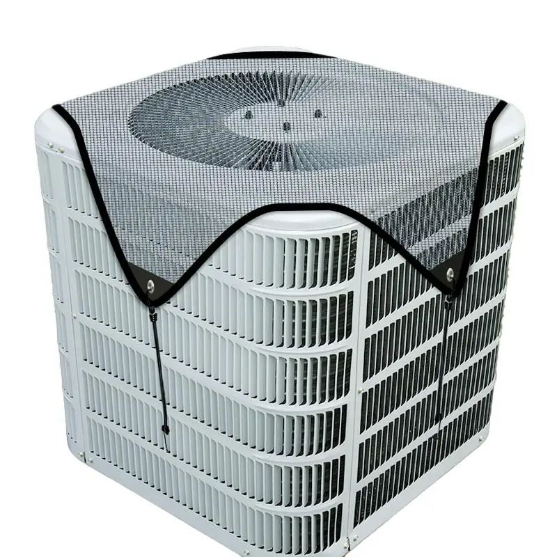 Air Conditioner Machine Washable Cover, 1 Count Waterproof & Dustproof Air Conditioner Cover, Breathable Mesh Design Dust Cover for Outdoor Unit, Hous