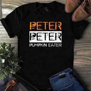 Peter Peter Shirt Great Pumpkin Eater Halloween Costume Gift T-Shirt_1