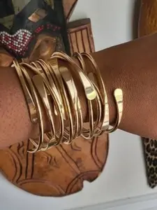 10pcs Women's Punk Style Bracelet Set, Open Bangle & Trendy Stackable Bangle, Double Layered Bracelets, Irregular Leaf Twist Design, Zinc Alloy Chain, Stylish Edgy Chic Dainty Exquisite Trendy, Perfect All-Season Gift