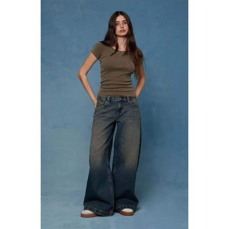 anchor blue jeans beyond baggy - TikTok Shop