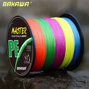 Bakawa 500m X4 Braided Fishing Line, 10-85lb Strength, Super Smooth Abrasion Resistant, Durable Material, Suitable for Multiple Waters & Fishes