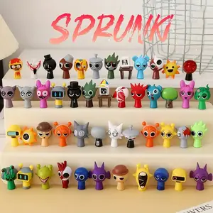 Sprunki Rhythm Box Set, PVC Doll Collection, Music-themed Decorations, Suitable for Christmas, Birthdays, and Home Office Display, Celebration Box