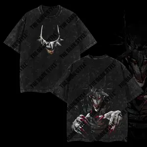 Bat Who Laughs Reto Vintage Menswear Gift for movie fans Top Apparel Classic Oversized Seamless Simple Straight Man Clothes Cotton designer shirts, graphic tees, men gifts, ,Graphic Streetwear T-shirt boys  merch