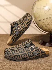 Women's Open Toe Sandals, Fashionable Casual Thick Sole Slide Summer Slippers for Men & Women, Comfortable Patchwork Design, Boho Style, All-Season Wear