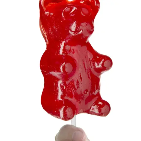 Giant Gummy Bear ... on a Stick