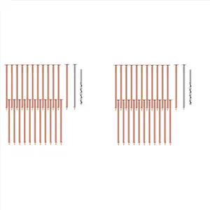 50 Pcs Copper Nails to Killing Trees,3.5 Inch Pure Copper Nails Bulk,Stump Removal Spikes Hardware Nails for Trees