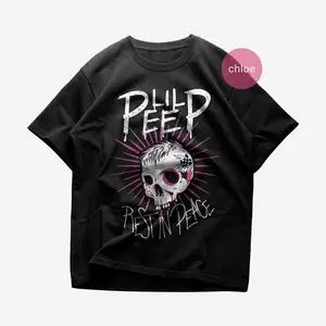Premium Lil Peep T-Shirt - Star Shopping Single Shirt - Lil Peep Falling Down Single - Lil Peep New Album Shirt - Unisex Heavy Cotton Tee,,