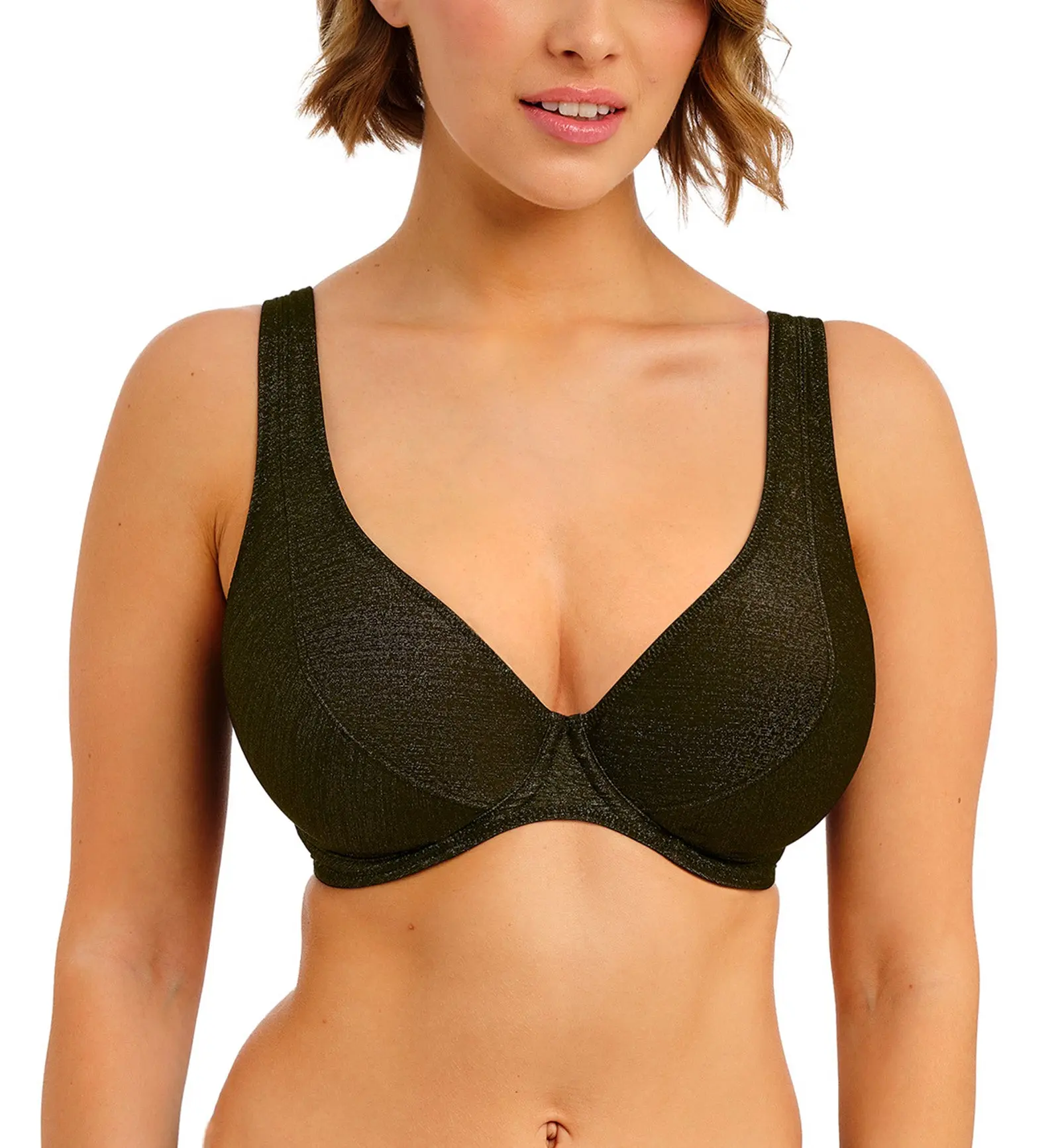 Freya Arizona Wave High Apex Underwire Bikini Top (206113) - Nebula