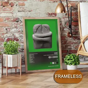 COIN  Poster Music Album Modern Art 2D Poster, Suitable For Bedroom Living Room Decor. Vibrant Colors, Clear Images Ideal For Home Office Decor.