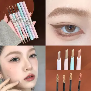 Multi-Use Eyebrow Pencil And Brow Tint, Dual-End 2-In-1, Long-Lasting Brow Pencil And Brow Tint, Brow Pencil Shaping, Brow Tint Blending, Creating Brow Makeup, Daily, Work, Party, Stage Makeup, Christmas, Halloween