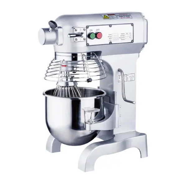 SYBO Planetary Mixer Commercial Kitchen Equipment 10/20/30 Qt Stainless Steel Bowl, 3-Speed Settings (113/184/341 RPM) | Heavy-Duty Industrial Grade