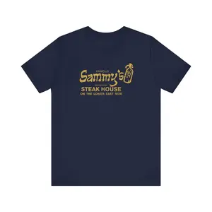 Vintage Sammy's Roumanian Steakhouse Tee | Anthony Bourdain No Reservations, Unisex T-Shirt, Retro New York City Merch, Classic Foodie