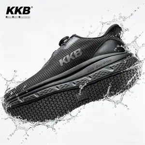 Women's Non-Slip Absorbs Sweat & Controls Odor Waterproof Work Shoes Calzado de trabajo antideslizante para mujer — Zapatos cómodos de poner y quitar restaurantes, cocinas y enfermería, con soporte ortopédico para el arco del pie.
