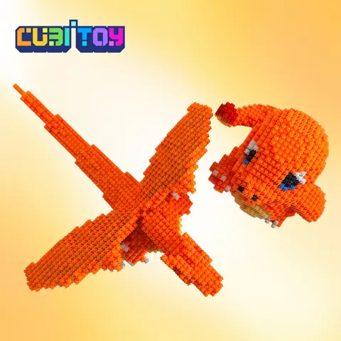 CubiToy Animation Series Small Char-char bundle (2,100 PCS each model) Micro 3D Building Block Model