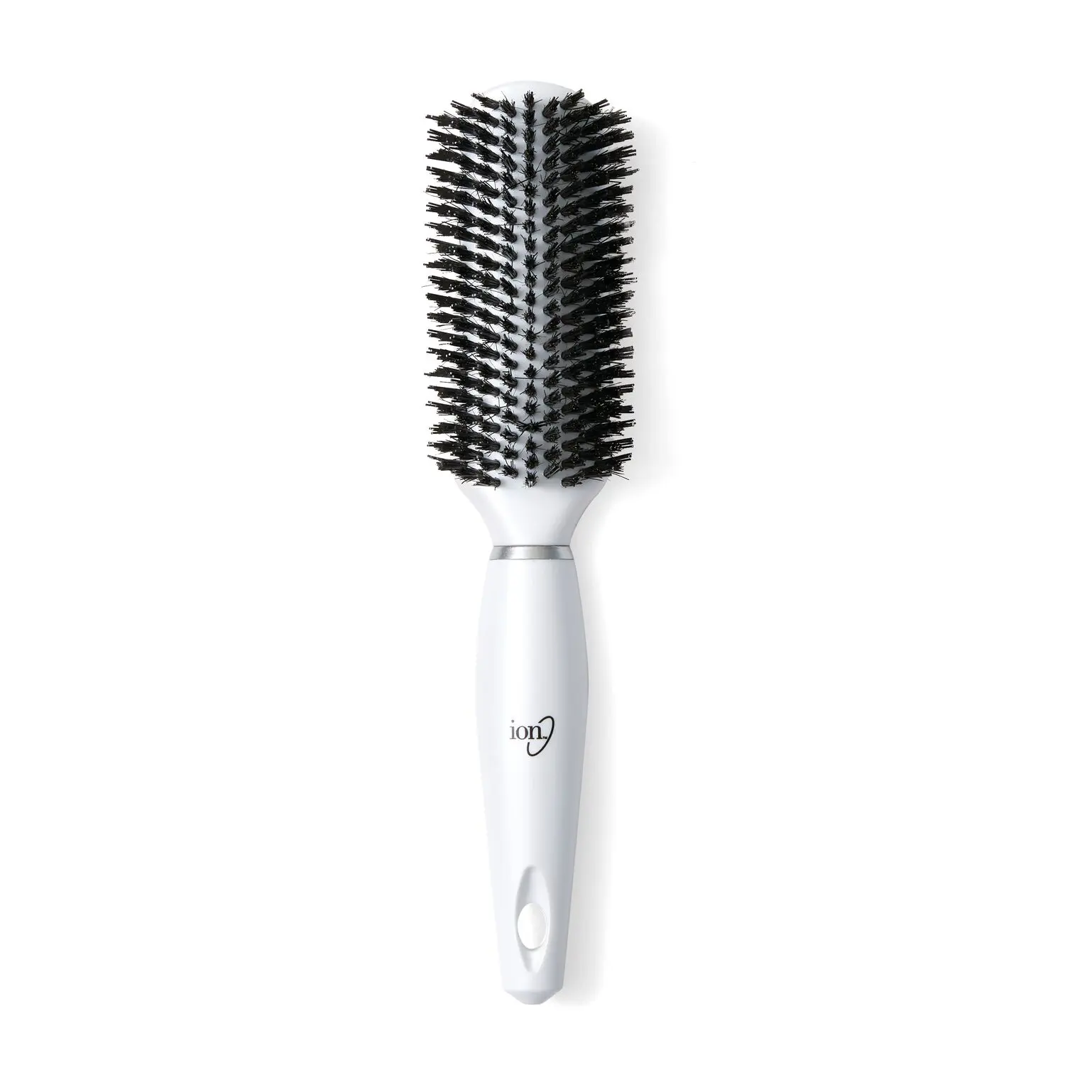 ion Smoothing Ceramic Wide Tease Styling Brush for Adding Volume, Back Brushing, and Teasing Longer Hair Sections