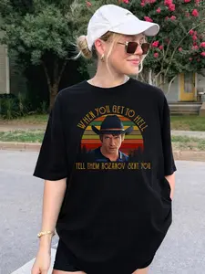 When You Get To Hell Tell Them Rozanov Sent You Shirt, Connor Storrie Shows Quote Shirt