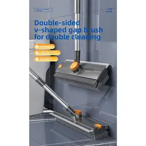 Floor brush gap brush toilet bathroom household wiper board cleaning tile floor brush outdoor