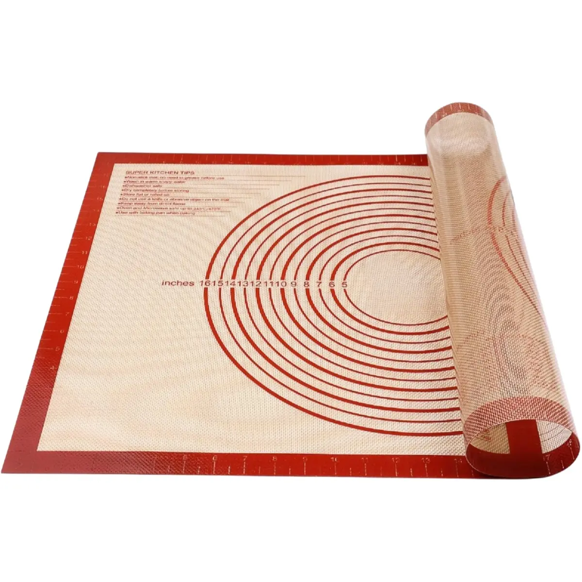 28''x 20'' Non-slip Silicone Pastry Mat Extra Large Measurements 28''x 20'' Baking Mat | Silicone Baking Mat Counter Dough Rolling Oven Liner Fondant