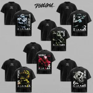 [COLLECTION] Noble Team Halo Reach Graphic Tees, Remember Reach Unisex Washed Cotton T-Shirt, Emile Spartan Oversized Shirt, Vintage Washed Cotton Top, Gamer Streetwear Outfit, Sci Fi Military Aesthetic, Gift For Halo Fans