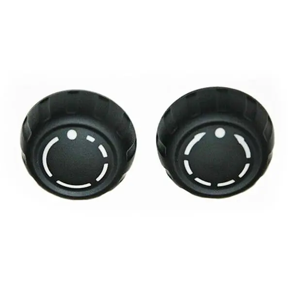 PCM Radio Replacement Knob Set for Porsche 911 997 & Cayman Boxster 987 Models Part Number 99764220100A05 99764220200A05 Durable Touch Heat & UV Resistant