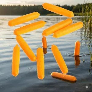 High Density Foam Fishing Floats Oval Bobbers for Freshwater and Saltwater Anti Tangle Lightweight Sensitive Bite Indicator Float Set 100 or 200 Pieces Multifunctional Tackle Kit