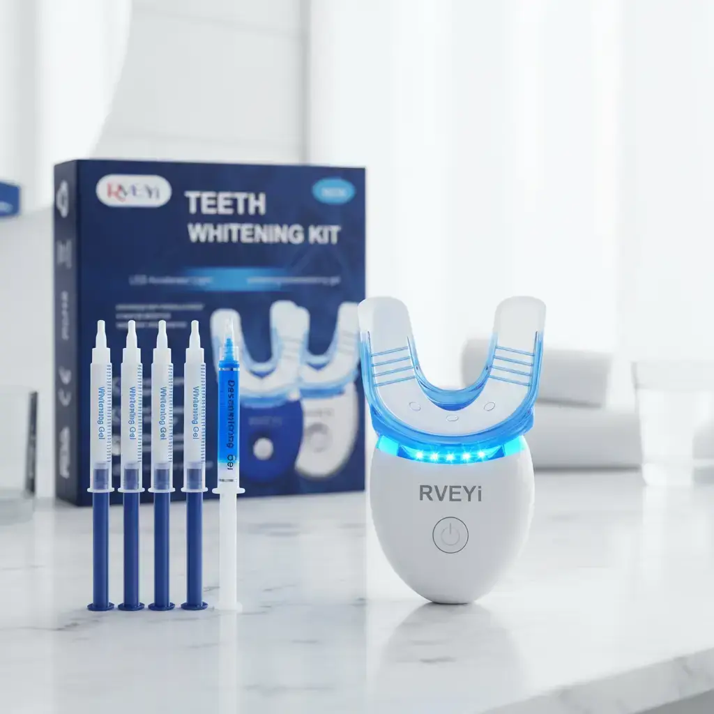Blue Rechargeable Teeth Brightening Kit, Blue Led Teeth Brightening ...