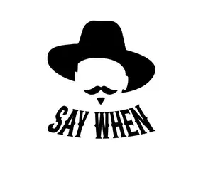 Doc Holliday Say When Decal Sticker