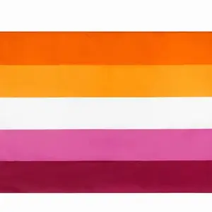 Lesbian flag 3x5ft LGBTQ+ Pride Flags - Multicolored Lightweight Banner for Home Supplies Festive Decorations Hanging Ornaments