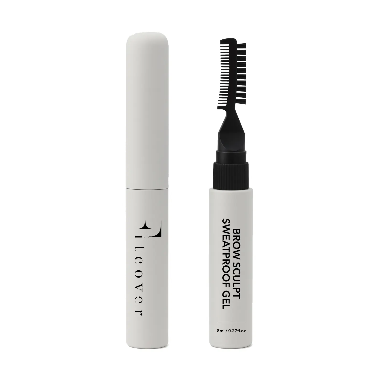 Fitcover Brow Sculpt Sweatproof Gel – Waterproof Strong Hold Formula for Fluffy, Laminated Looks & All-Day Lift