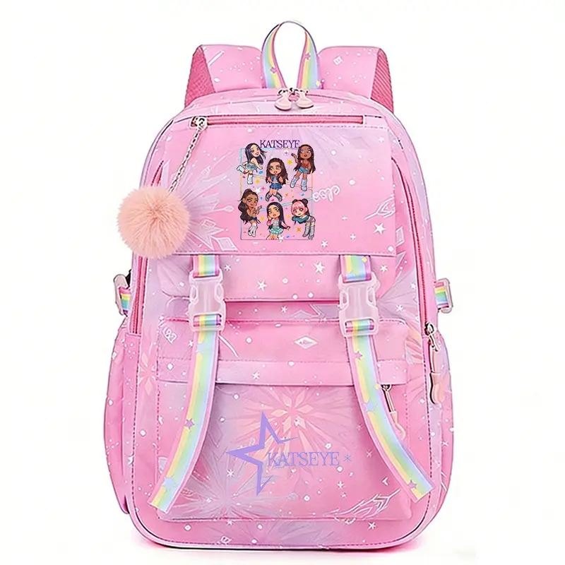 Fashion Backpack Large Capacity Student School Backpack Casual Daypack Daily Carry Bag