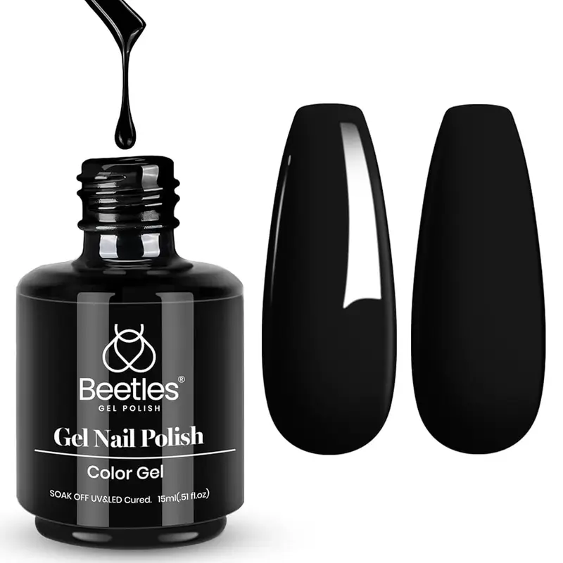 Beetles Colored Liquid Gel Nail Polish - Salon-Quality Gel Polishing Supplies, UV Lamp-Required Nail Art Accessories, Aesthetic Home-Use Gift for Women #Summervibes