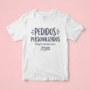 Camiseta personalizada de hombre/mujer para regalos y negocios    Tshirt