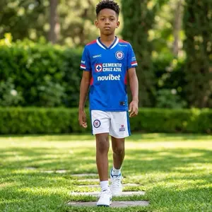 Cruz Azul Kids Jersey and Shorts