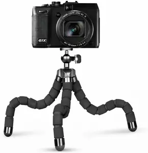 6.5” Flexible Tripod for Phone & Small Cameras – Bendable Mini Tripod for iPhone, Android, Vlogging & Travel