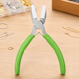 Professional Jewelry Pliers Set: Anti-Slip Grip, Multi-Functional Beading Crimping Tool for DIY Jewelry Making, Metal Bending, Wire Shaping, and Electronic Component Assembly. Durable, Corrosion-Resistant for Crafting, Repair, and Model Work.