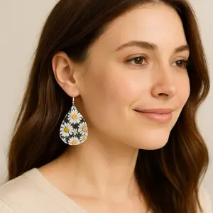 24 Pairs of Lightweight & Cute Earrings All Styles All Seasons Hypoallergenic Hooks Fun Seasonal Prints Ideal for Gifts and Everyday Wear