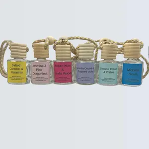 Brazilian car diffuser 30+ days salted caramel. jasmine pink dragonfruit, vanilla orchid sugared violet, amber plum vanilla woods, coconut cream praline 8ml boujee