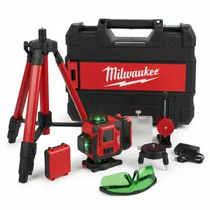 Milwaukee 16 Line Professional Green Beam Laser horizontal