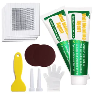 Drywall Repair Kit - Large Hole Patch, Wall Mending Agent with Scraper - Easy to Fill Holes for Home Wall, Plaster Dent Repair