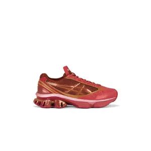Asics US6-S Gel-Kinetic Fluent Sneaker in Cayenne & Copperhead