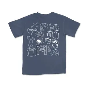 Querétaro México State Comfort Colors T Shirt Unisex Cotton Tee Top Summer Shortsleeve Tshirt vintage graphic