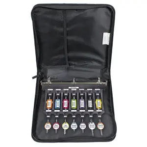 File-A-Key™ Letter-Size Binder Key Organizer, Office Stationery & Supplies Accessory with Storage Zipper Bag