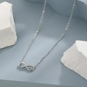 Fashionable infinity necklace for women simple fashion daily wear