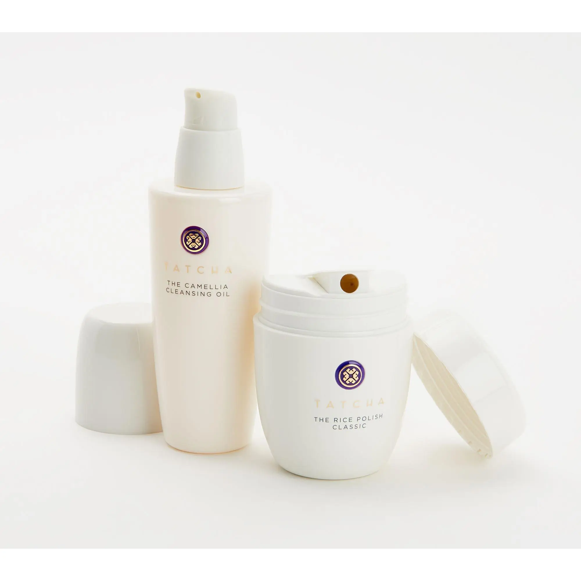 TATCHA Camellia Cleansing Oil and Rice Powder 2-Piece Kit TATCHA Camellia Cleansing Oil and Rice Powder 2-Piece Kit